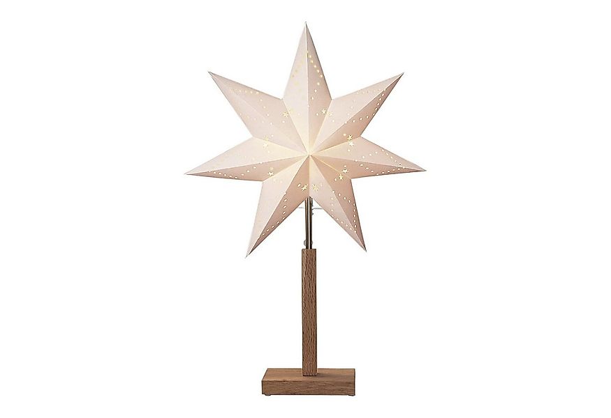 EGLO Papierstern Karo, Tischlampe, Dekostern beleuchtet aus Papier mit Kabe günstig online kaufen