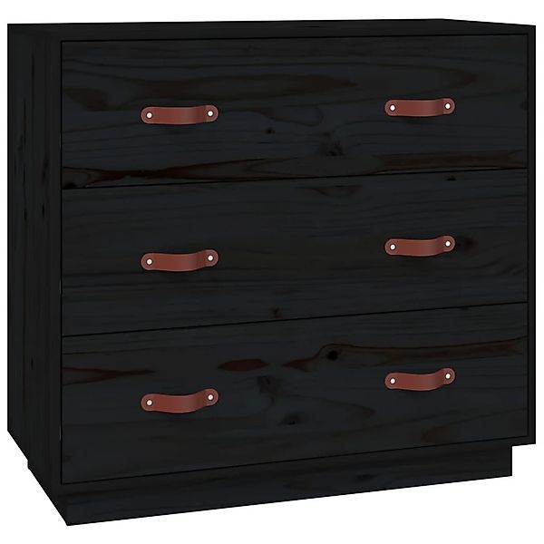 vidaXL Sideboard Sideboard Schwarz 80x40x75 cm günstig online kaufen