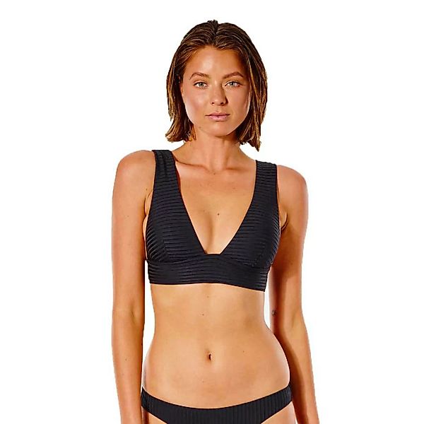 Rip Curl Premium Surf Deep V Bikini Oberteil 2XS Black günstig online kaufen