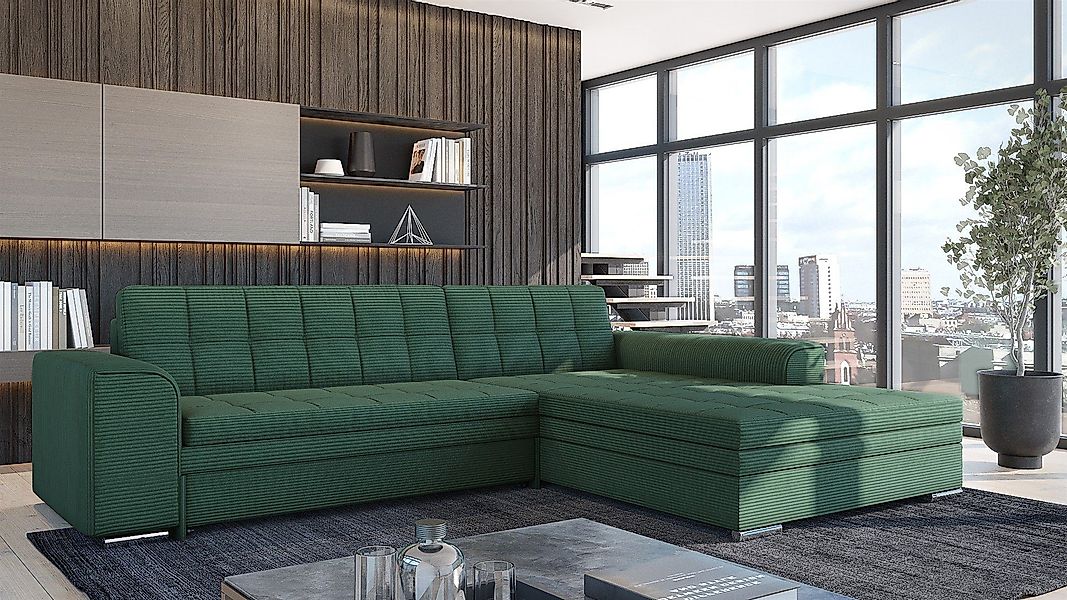 Fun Möbel Ecksofa Sofa SARRA Ottomane günstig online kaufen