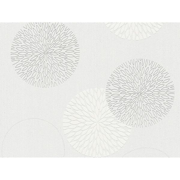 Vliestapete Floral Creme FSC® günstig online kaufen