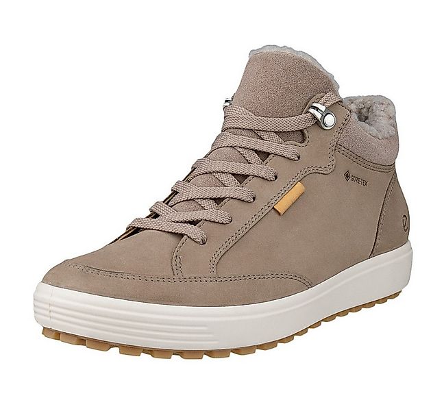 Ecco Winterschuhe Soft 7 Tred GTX (Nubukleder, wasserdicht) hellbraun Damen günstig online kaufen