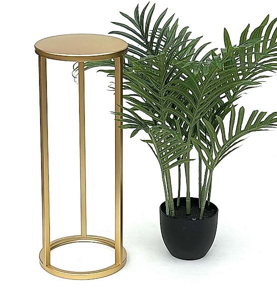 DanDiBo Blumenhocker Metall Gold Rund 50-70 cm Blumenständer 96510 günstig online kaufen
