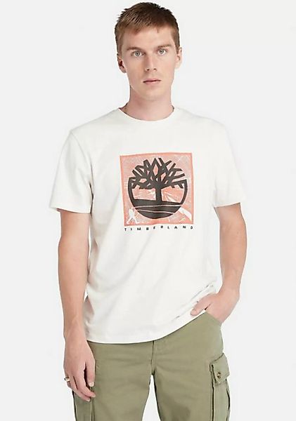 Timberland T-Shirt Short Sleeve Front Graphic Tee in großen Größen günstig online kaufen