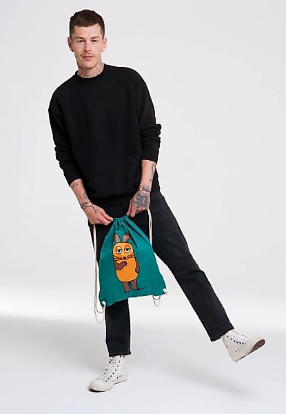 LOGOSHIRT Kulturbeutel "Turnbeutel Die Maus" mit schönem Printmotiv günstig online kaufen