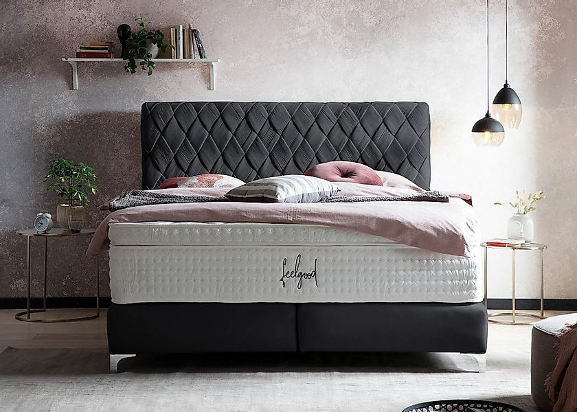 BettCo Boxspringbett Lyon (160 x 200 günstig online kaufen