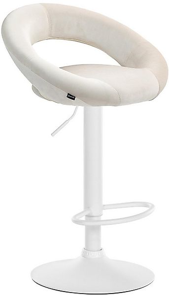 CLP Barhocker Olinda, Samt, höhenverstellbar und drehbar günstig online kaufen