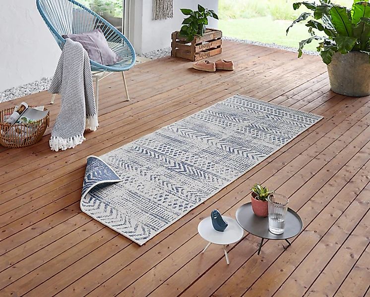 HANSE Home Teppich »BIRI Wendeteppich«, rechteckig, 5 mm Höhe, In-& Outdoor günstig online kaufen