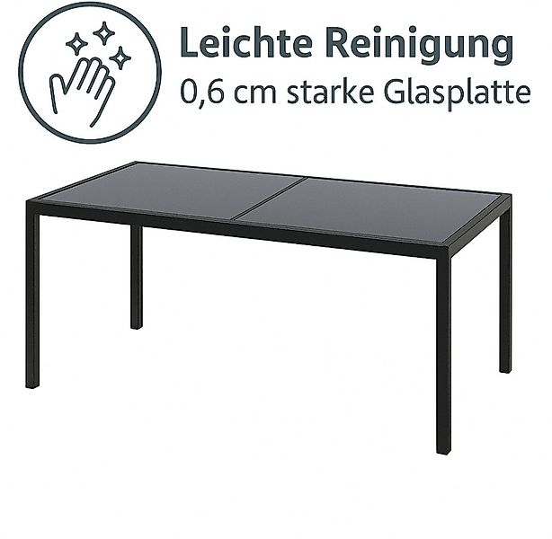 BruKa Gartentisch Sitzgruppe POETTO 4 Personen günstig online kaufen