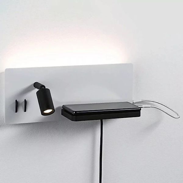 LED Wandleuchte Serra in Weiß-matt und Schwarz-matt 5,5W 520lm rechts günstig online kaufen