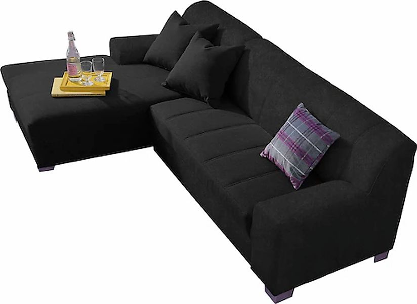 INOSIGN Ecksofa »Anzio, elegant und gemütlich, Breite 239cm, L-Form«, wahlw günstig online kaufen