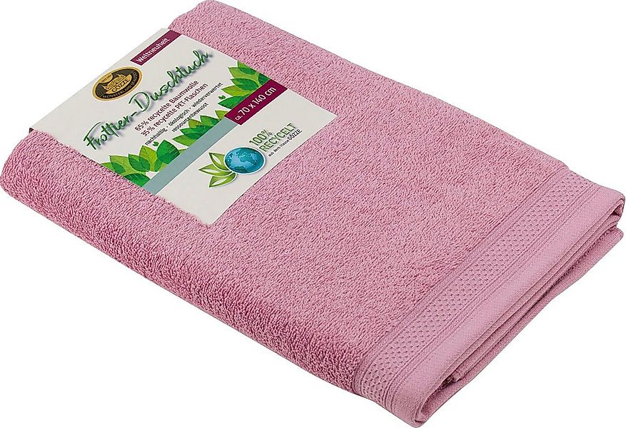Gözze Badetuch Uni Recycelt, Frottier (1-St), Uni Farben, 100% recycelten M günstig online kaufen