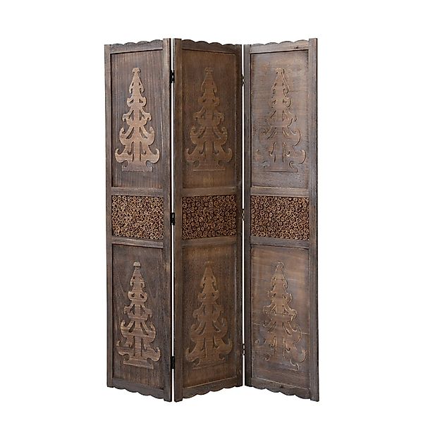 Homestyle4u Paravent Raumteiler Holz Trennwand spanische günstig online kaufen