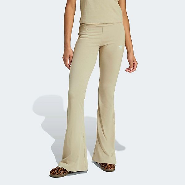 adidas Originals Leggings "ESS FL LEGGINGS" mit ausgestelltem Bein und Ripp günstig online kaufen