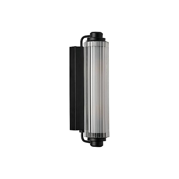 Nordlux Wandleuchte Nimal Double, IP44, Metall, schwarz günstig online kaufen