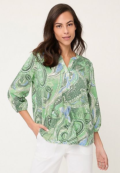 Olsen T-Shirt Shirt mit Allover-Dessin und Tunikaausschnitt günstig online kaufen