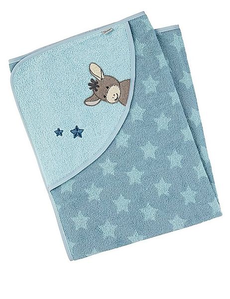 Sterntaler® Badetücher Kapuzenbadetuch 100x100 cm ESEL Emmi, Frottee (1-St) günstig online kaufen