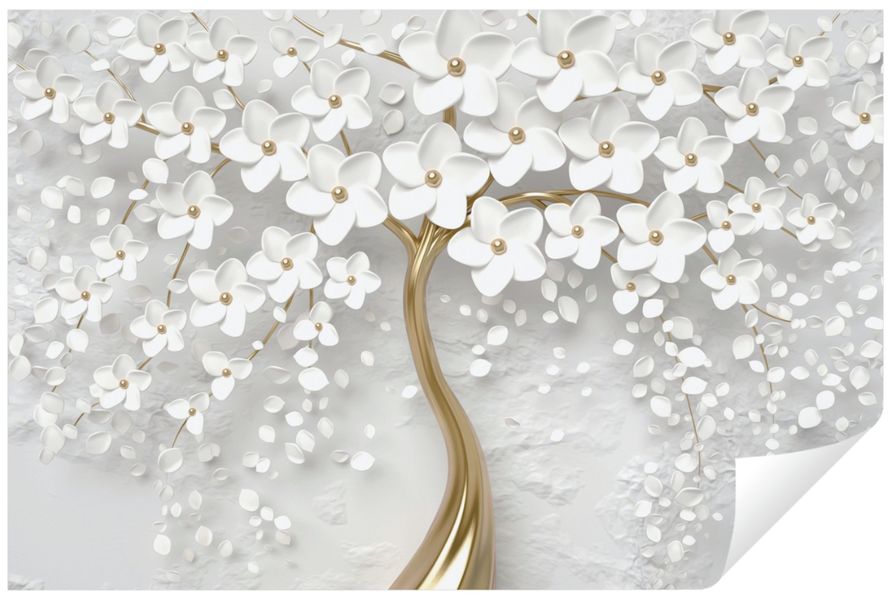 Wallarena Fototapete 3D EFFEKT Blumen Baum günstig online kaufen