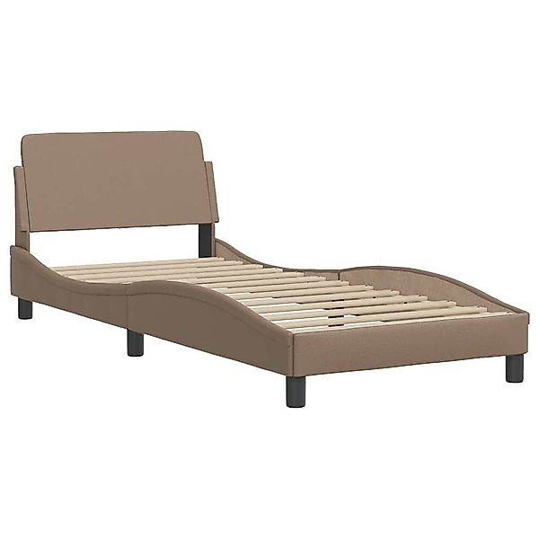 vidaXL Bett Bettgestell "Dover" Cappuccino-Braun 80x200 günstig online kaufen