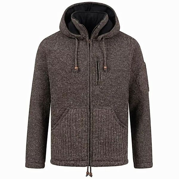 KUNST UND MAGIE Strickjacke Herren Strickjacke Schurwolle Klassich Nordisch günstig online kaufen