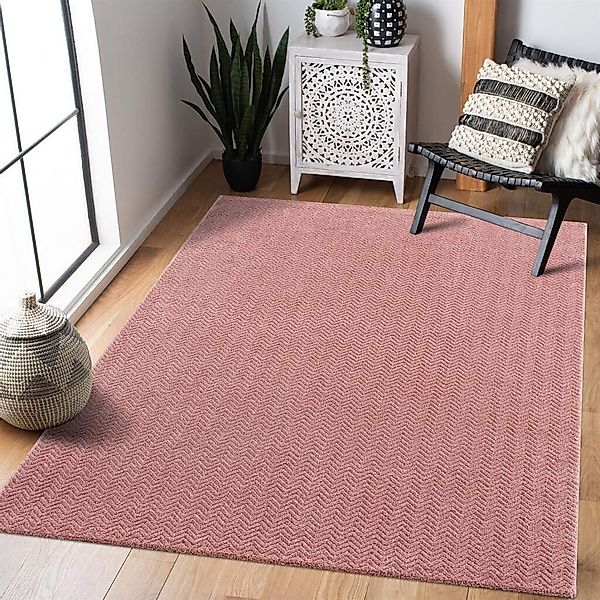 Carpet City Teppich Friseé-Teppich FANCY805, rechteckig, günstig online kaufen