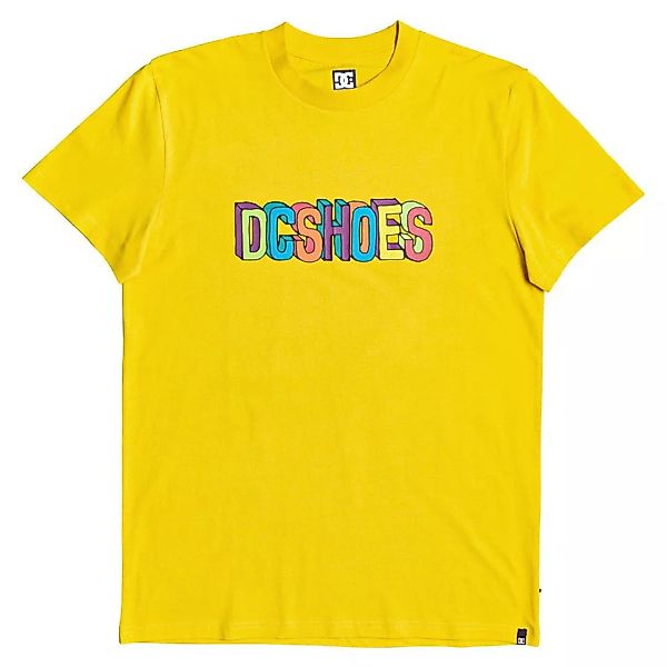 Dc Shoes Color Blocks Kurzärmeliges T-shirt S Dandelion günstig online kaufen