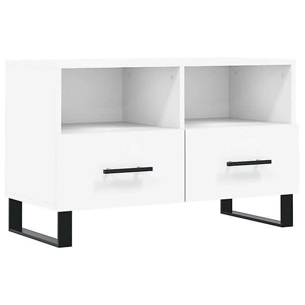vidaXL TV-Schrank Weiß 80x36x50 cm Holzwerkstoff 828996 günstig online kaufen