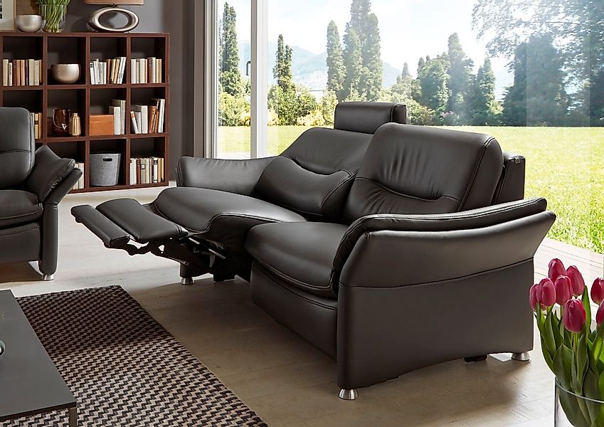 HUKLA 2,5-Sitzer »HU-SF15058 Ledersofa, Breite 194 cm«, aus Leder, optional günstig online kaufen