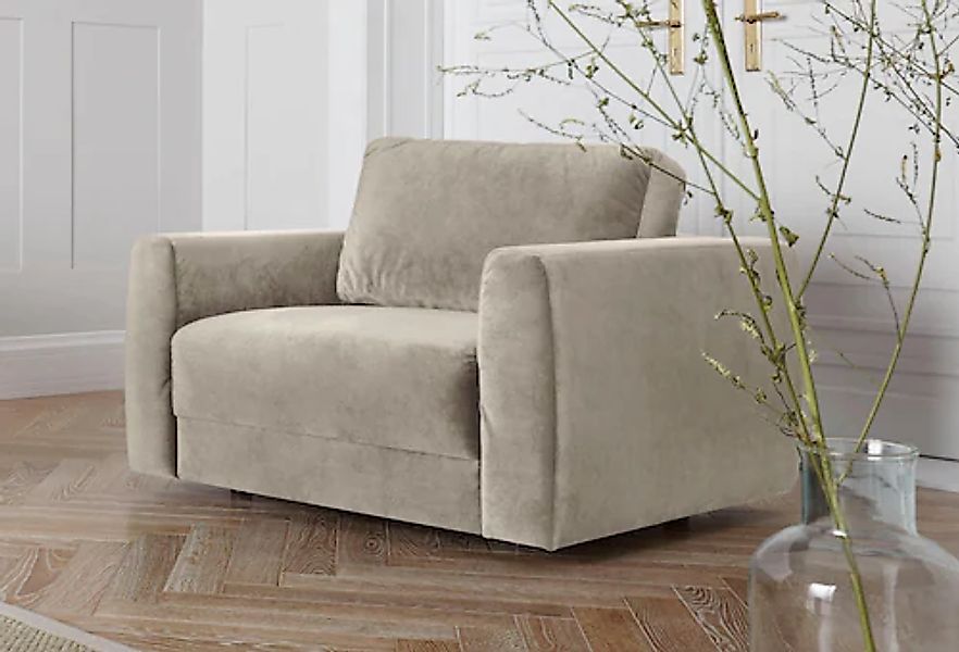 andas Sessel »Hobro Loungesessel«, in 3 Bezugsqualitäten in vielen Farben, günstig online kaufen