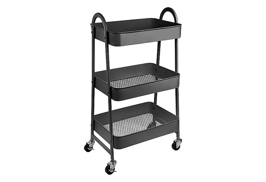 ONVAYA Beistellwagen Servierwagen, Beistellwagen, 3 Fächer, Multifunktionsw günstig online kaufen
