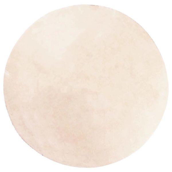 vidaXL Teppich Huarte Kurzflor Weich Und Waschbar Beige  120 Cm 1932595 günstig online kaufen