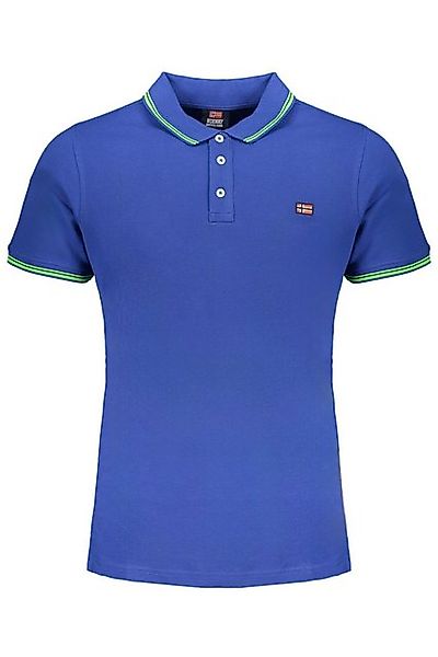 NORWAY 1963 Poloshirt Herren Kurzarm-Polo Blau mit Kontrastdetails und günstig online kaufen