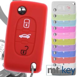 mt-key Schlüsseltasche Autoschlüssel Softcase Silikon Schutzhülle günstig online kaufen