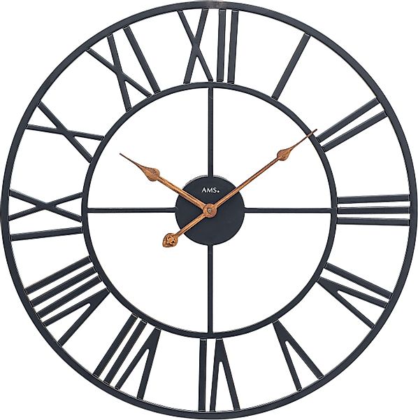 AMS Wanduhr (Quarzuhr,Wohnzimmer,Esszimmer,Küche,Arbeitszimmer,Büro,Flur) günstig online kaufen