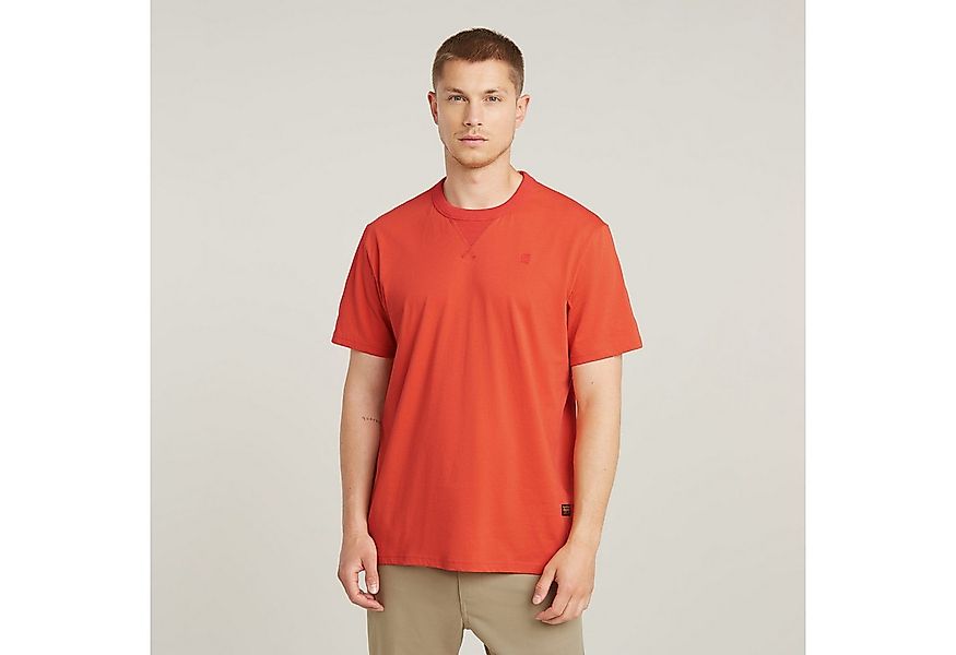 G-STAR T-Shirt Nifous Rundhals, mit Rippeinsatz günstig online kaufen