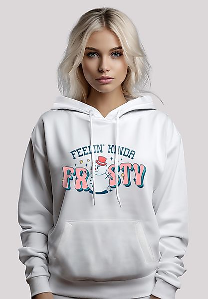 F4NT4STIC Kapuzenpullover "Feelin Kinda Frosty Snowman" Premium Qualität günstig online kaufen