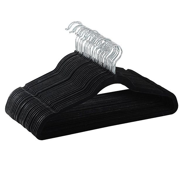 Yaheetech Kleiderbügel 50 Stück Bügel, (50-tlg), samt Anzugbügel rutschfest günstig online kaufen