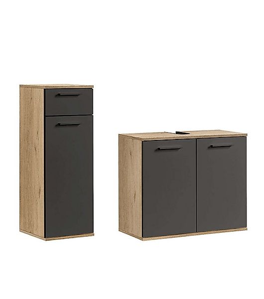 mokebo Badmöbel-Set Der Steuermann, (2-teilig), Unterschrank & Beistellschr günstig online kaufen