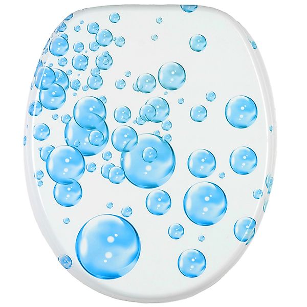 Sanilo WC Sitz mit Absenkautomatik Wasserblasen, hochwertiger und stabiler günstig online kaufen