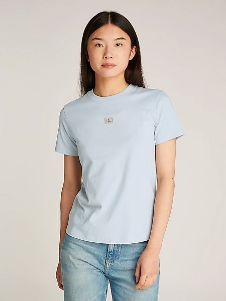 Calvin Klein Jeans "WOVEN LABEL REGULAR TEE" mit Logo günstig online kaufen