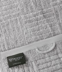 ROSS Duschtuch "CARRE" 100% Baumwolle, Rippenstruktur, große Farbauswahl günstig online kaufen