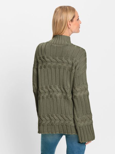 heine Strickpullover Stehkragenpullover günstig online kaufen