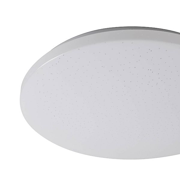 Lindby LED-Außendeckenleuchte Astera, weiß, 3.000 K, Ø 33 cm günstig online kaufen