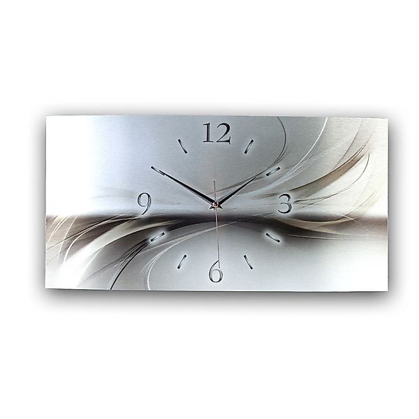Kreative Feder Funkwanduhr 3D Design-Wanduhr "Abstrakt günstig online kaufen