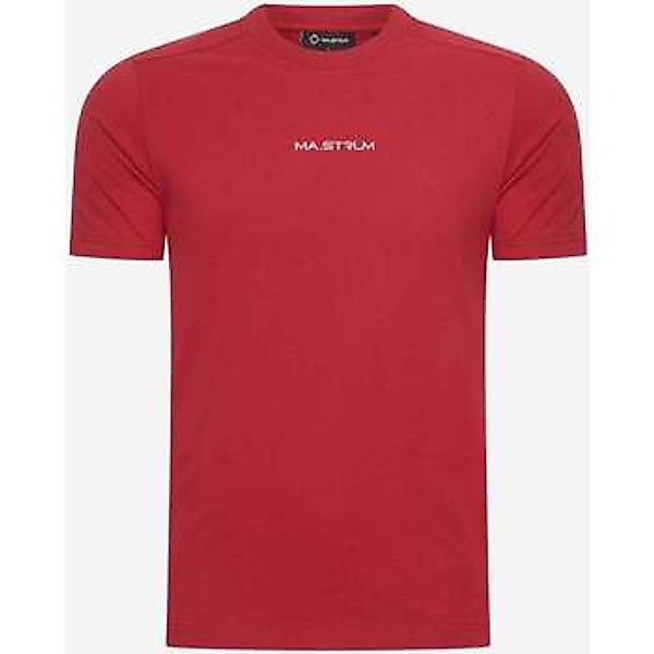 Ma.strum  T-Shirts & Poloshirts Mastrum printed tee - carmine günstig online kaufen