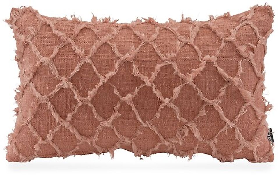 H.O.C.K. Dekokissen "Nuvole" Sofakissen inkl. Füllung, mit Fransen, Boho-St günstig online kaufen