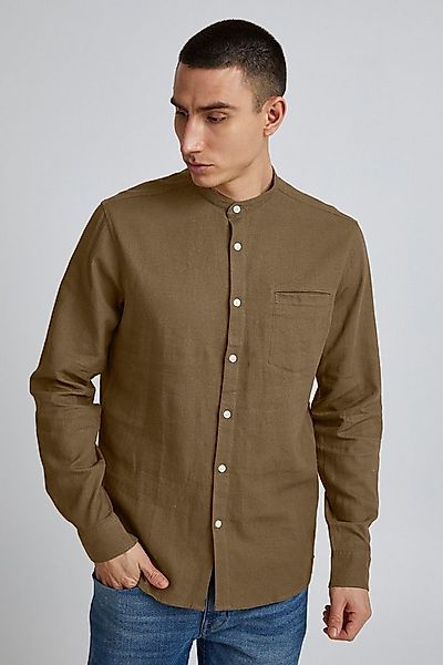 11 Project Langarmhemd PROchuko Langarmhemd aus Leinenmix günstig online kaufen