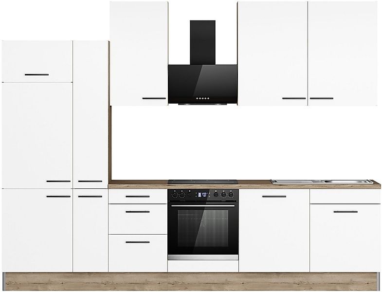OPTIFIT Küchenzeile Fiona, Breite 320 cm, mit Hanseatic-E-Geräten,in Premiu günstig online kaufen