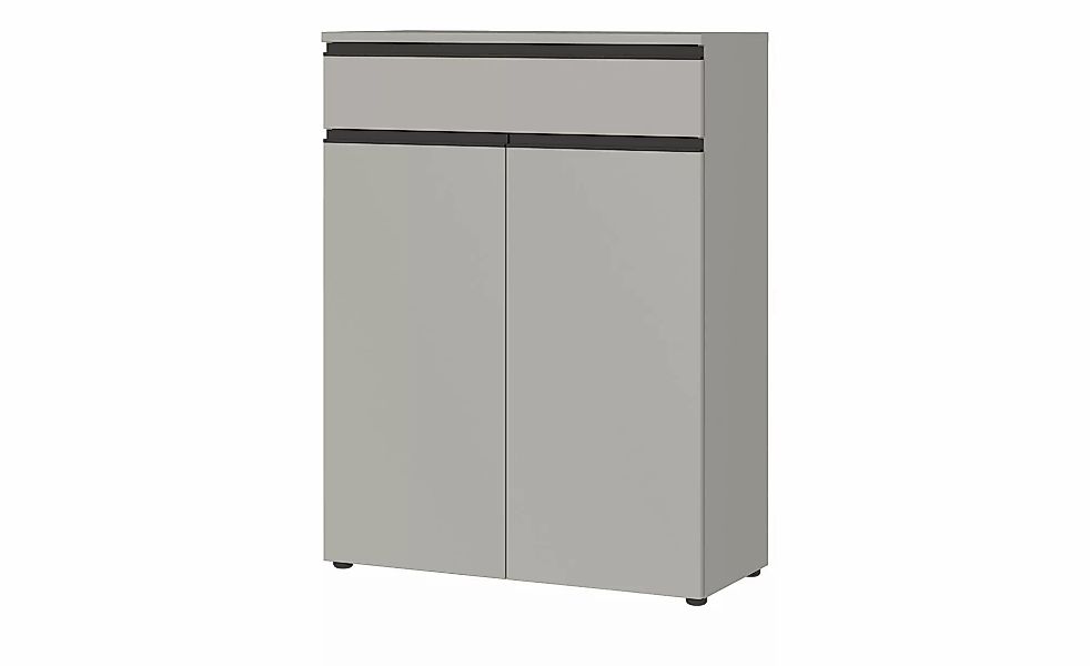 uno Schuhschrank  Beta ¦ grau ¦ Maße (cm): B: 89 H: 120 T: 41.0 Garderoben günstig online kaufen