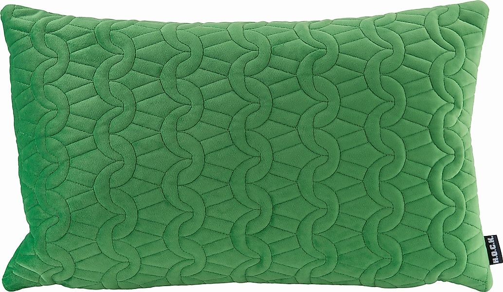 H.O.C.K. Dekokissen "Soft Nobile" mit Steppmuster, Kissenhülle mit Füllung, günstig online kaufen